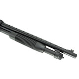 Close-up of Tokarev TX3 rear ghost-ring sight and fiber-optic front sight Close-up of Tokarev TX3 rear ghost-ring sight and fiber-optic front sight