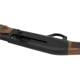 close view of oversized charging handle, safety, and controls.