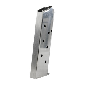 Side view of 1911 .45ACP 8-round flush fit magazine Side view of 1911 .45ACP 8-round flush fit magazine