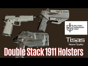 Tisas & MAC Double Stacks and Holster Breakdown