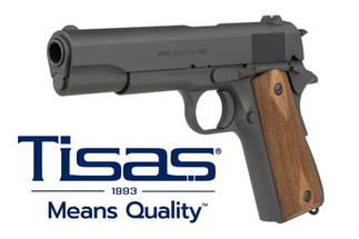 Tisas 1911A1 Now with Walnut Grips