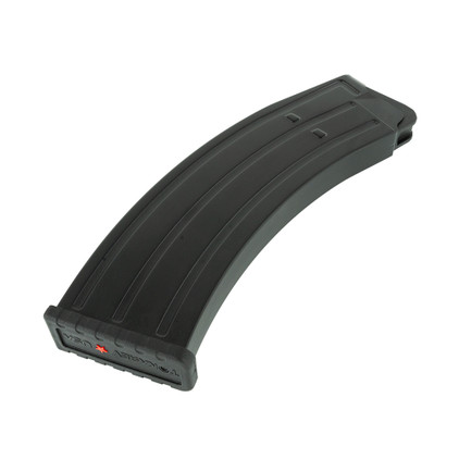 Side profile of Tokarev T-1919 12G 10rd steel shotgun magazine Side profile of Tokarev T-1919 12G 10rd steel shotgun magazine