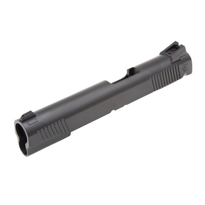 Tisas 1911 Duty slide assembly in matte black for .45ACP pistols, full side view Tisas 1911 Duty slide assembly in matte black for .45ACP pistols, full side view