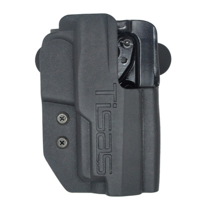 outside view of Comp-Tac International Holster PX-9 Duty Comp GEN3 full view with OWB belt mount