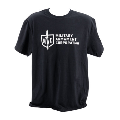 Military Armament Corp. Logo Men’s T-Shirt front view black Military Armament Corp. Logo Men’s T-Shirt front view black