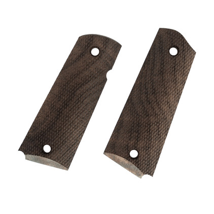 Tisas 1911 walnut grip set with full checkered pattern Tisas 1911 walnut grip set with full checkered pattern