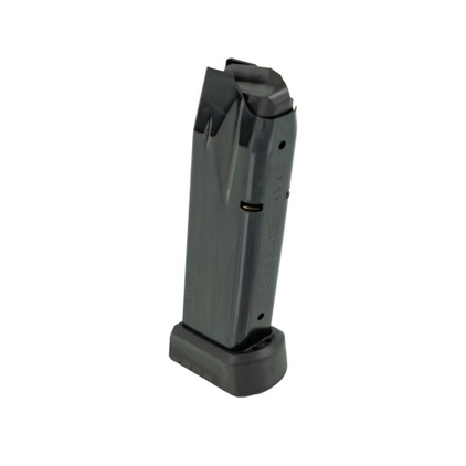 Left side close-up of PX-9 Carry Magazine 9MM/17RD with black finish