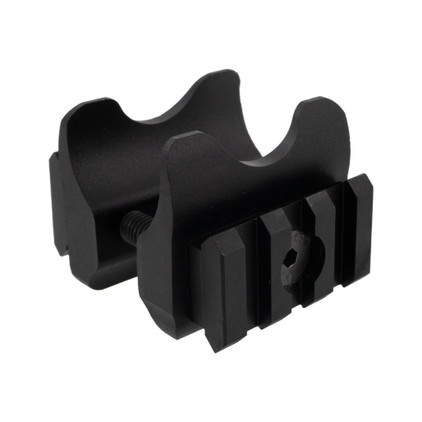 Dual rail barrel clamp for Tokarev Titan 12GA shotgun Dual rail barrel clamp for Tokarev Titan 12GA shotgun