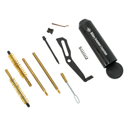 MAC 5 field maintenance kit with OEM parts, including brushes, ejector, springs, and firing pin.