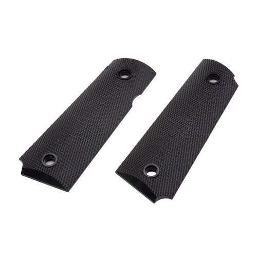 Tisas 1911 Grip Panel Set, Black Tisas 1911 Grip Panel Set, Black