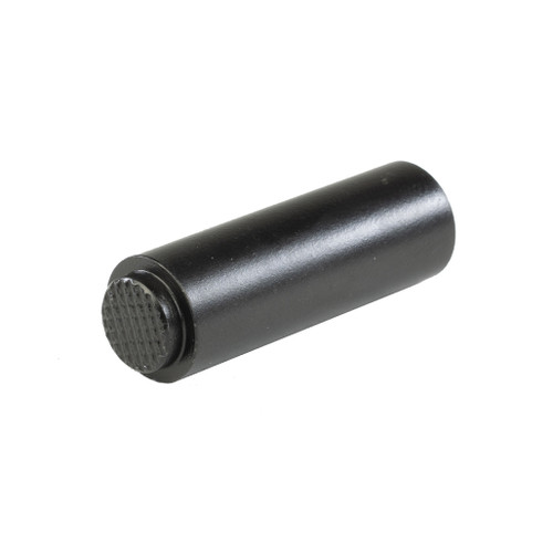 1911 Duty recoil spring plug matte black finish on white background