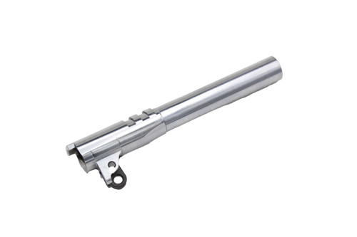 Tisas 1911 Duty Barrel in 9MM with hard chrome finish, side view Tisas 1911 Duty Barrel in 9MM with hard chrome finish, side view