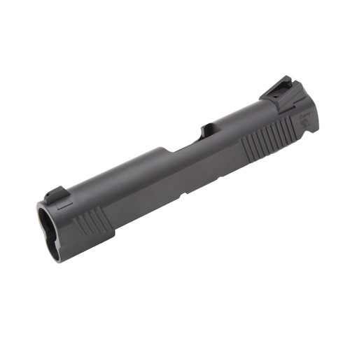 Tisas 1911 Carry Slide Assembly in matte black Cerakote, .45 ACP caliber Tisas 1911 Carry Slide Assembly in matte black Cerakote, .45 ACP caliber