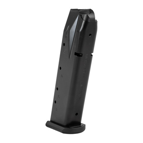 PX-9 18RD magazine front view showing black finish PX-9 18RD magazine front view showing black finish