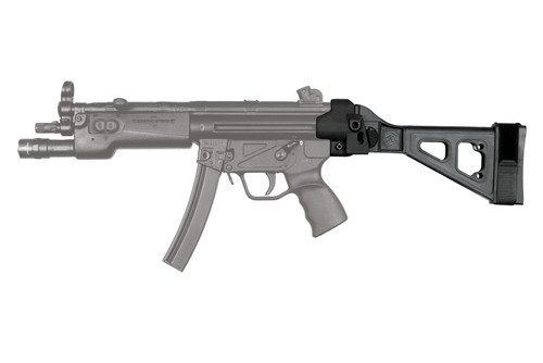 SBT5 pistol brace with single push pin fit for MP5 clones