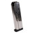 Close-up of stainless 1911 extended base magazine feed lips