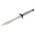 Close-up of the sharp 440C blade edge on MAC MK II Knife