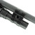 MAC 2 Barrel Clamp mounted on MAC-2 shotgun barrel with black anodized finish MAC 2 Barrel Clamp mounted on MAC-2 shotgun barrel with black anodized finish