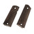 Tisas 1911 walnut grip set with full checkered pattern