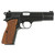 Right side view of Inglis P-35B Hi-Power 9MM with Cerakote® finish and walnut grips