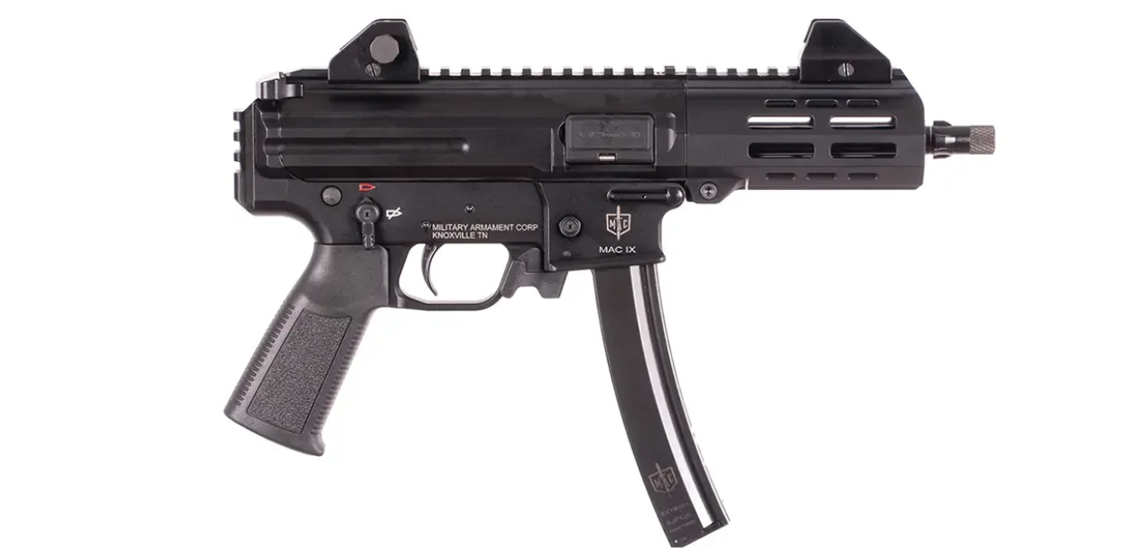 MAC IX: Military Armament Corps 9mm, PCC Pistol Variant - Tisas USA