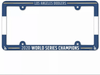 Dodgers World Series Plastic