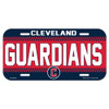 Cleveland "GUARDIANS" Plastic License Plate