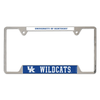 University of Kentucky Wildcats Chrome License Plate Frame - Metal