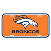 Denver Broncos Logo Platic License Plate