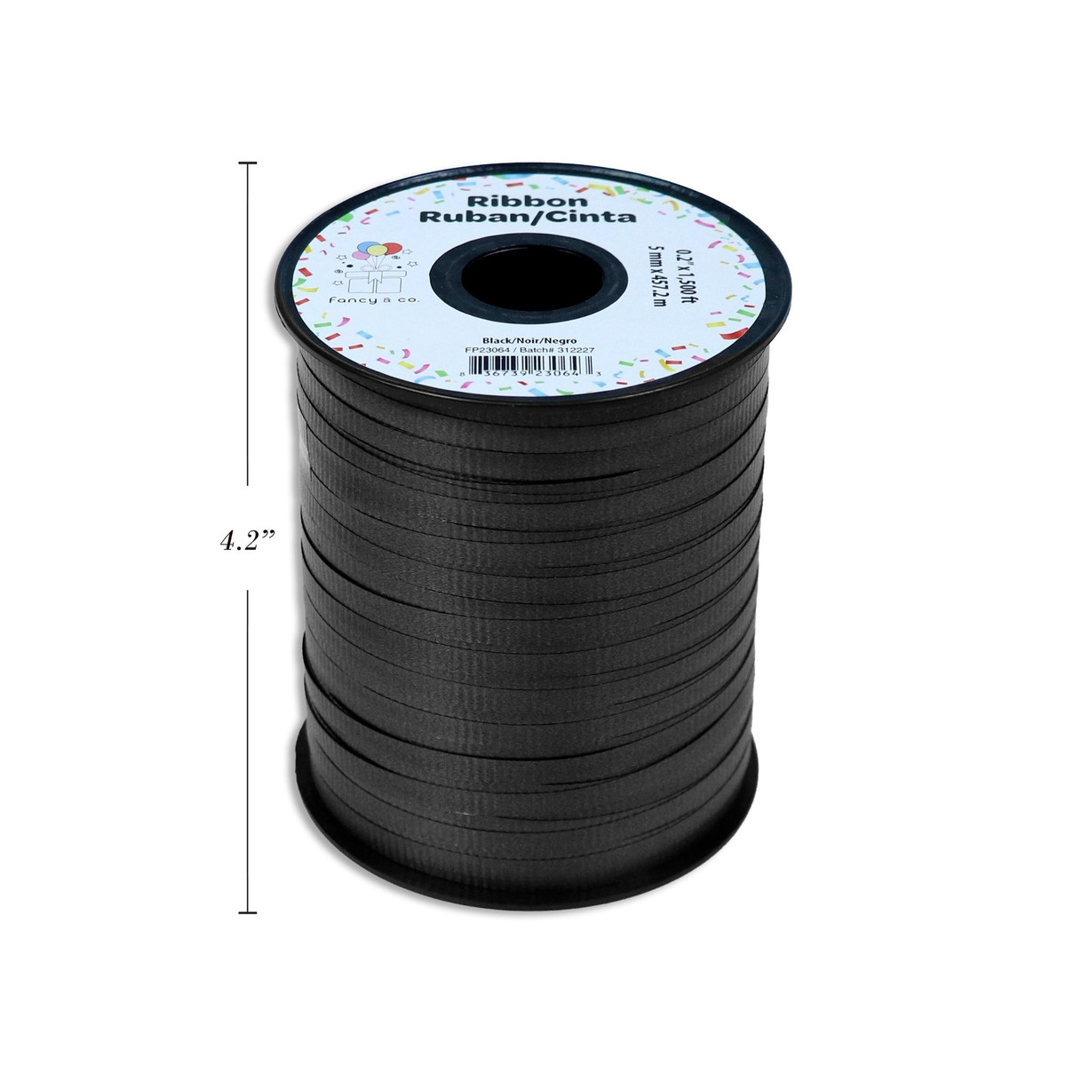 Black - 5mm x 500yd