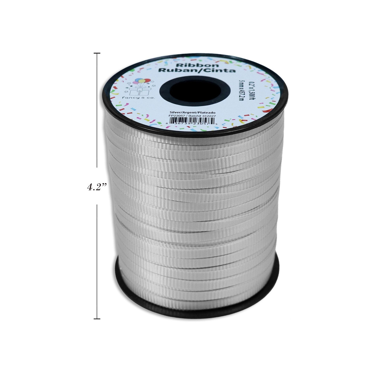 Silver - 5mm x 500yd