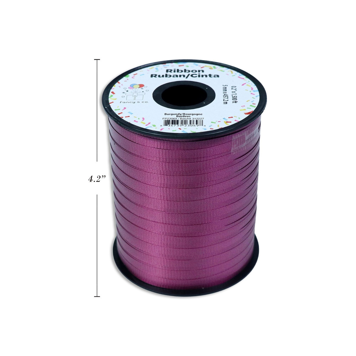 Burgundy - 5mm x 500yd