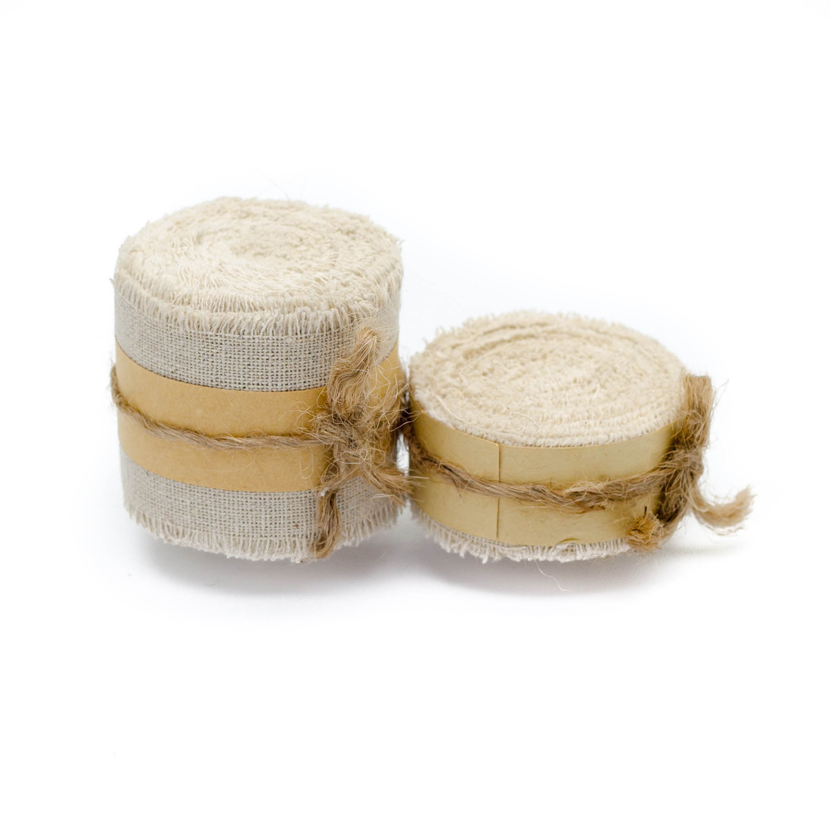 Image of Fringed Linen Ribbon