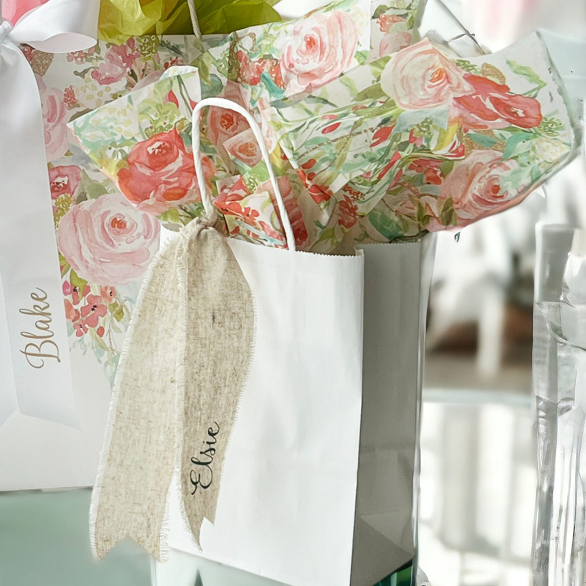 Image of Fringed Linen Ribbon