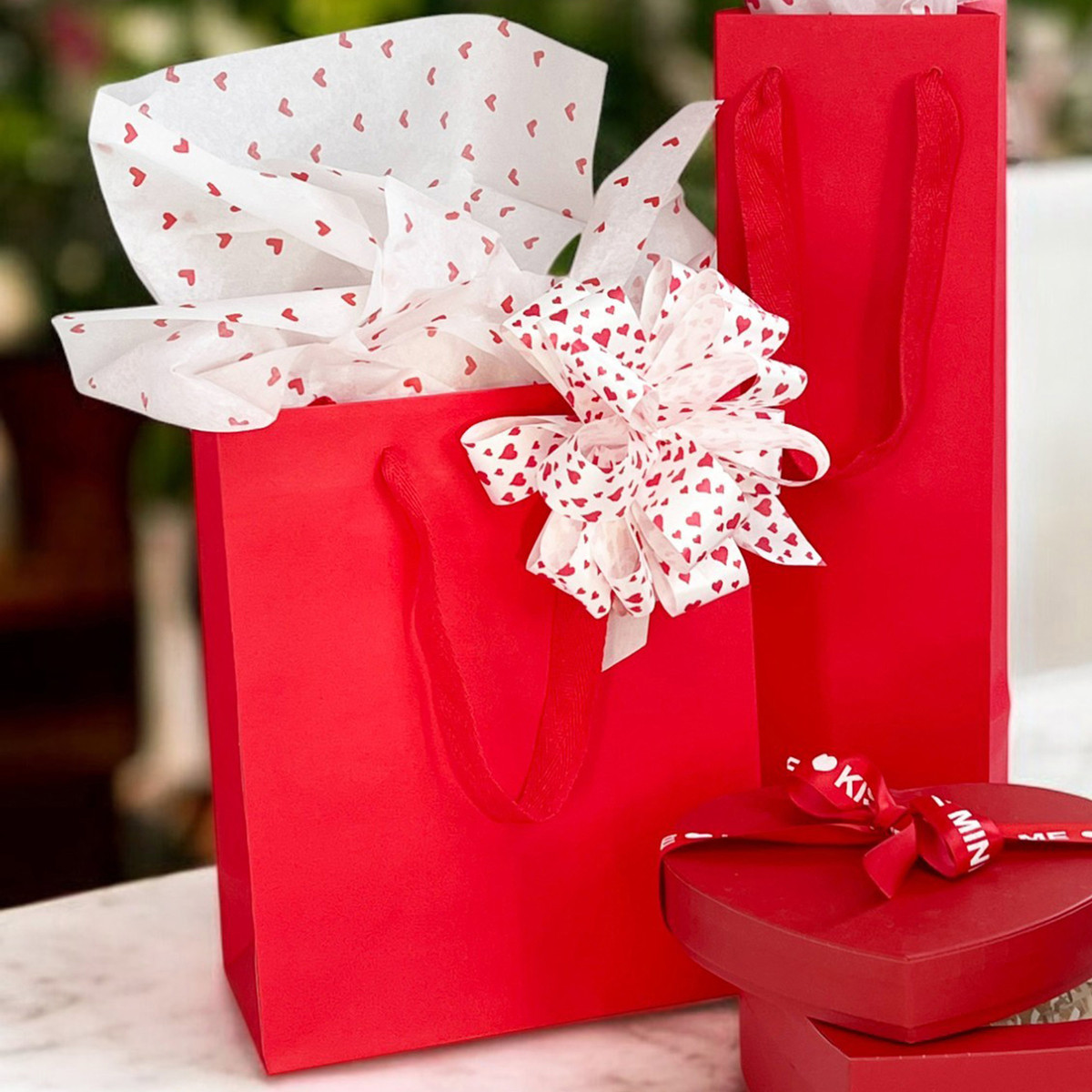 Red Hearts - 5.5in Dia.