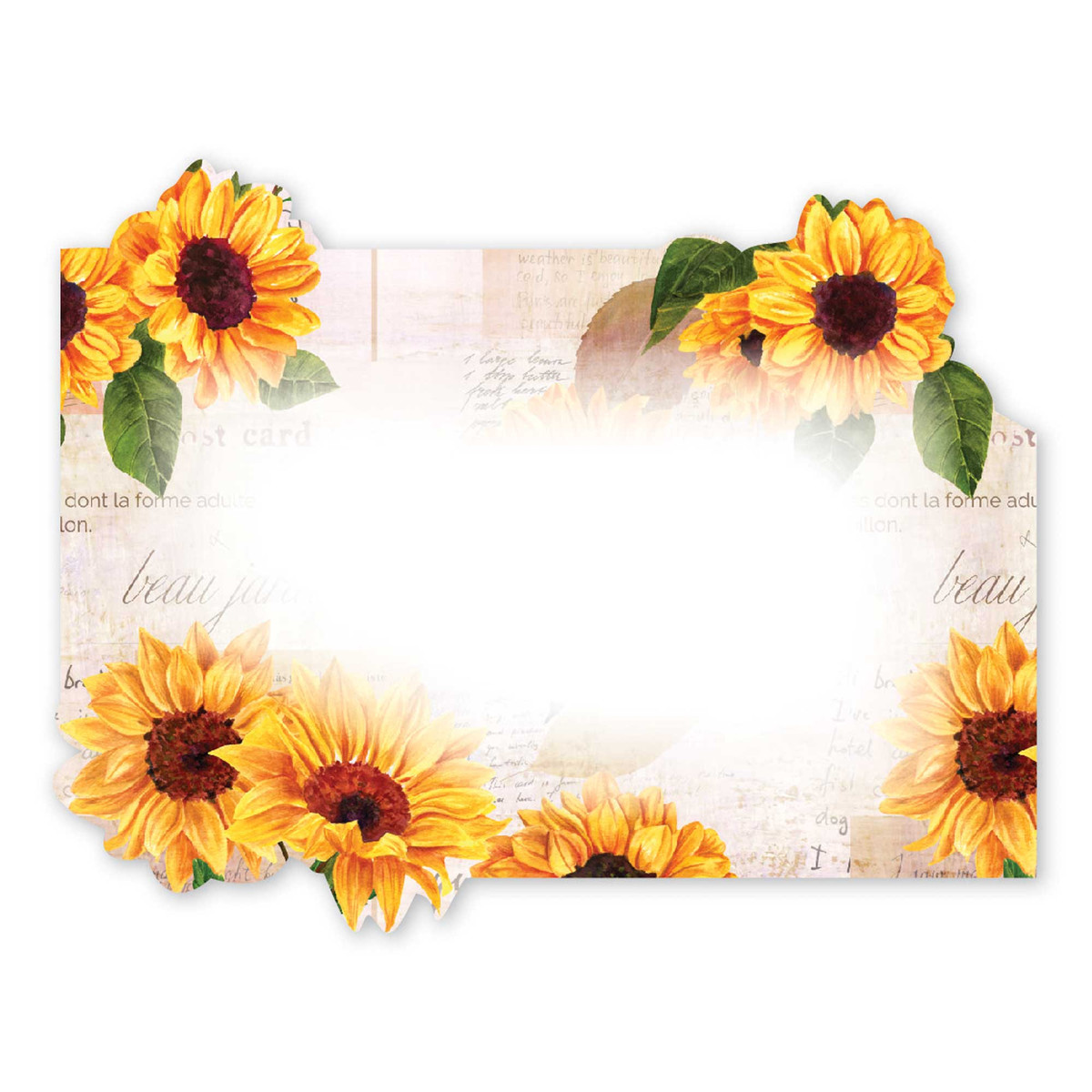 Sunflowers - 3.5 x 2.25 in.