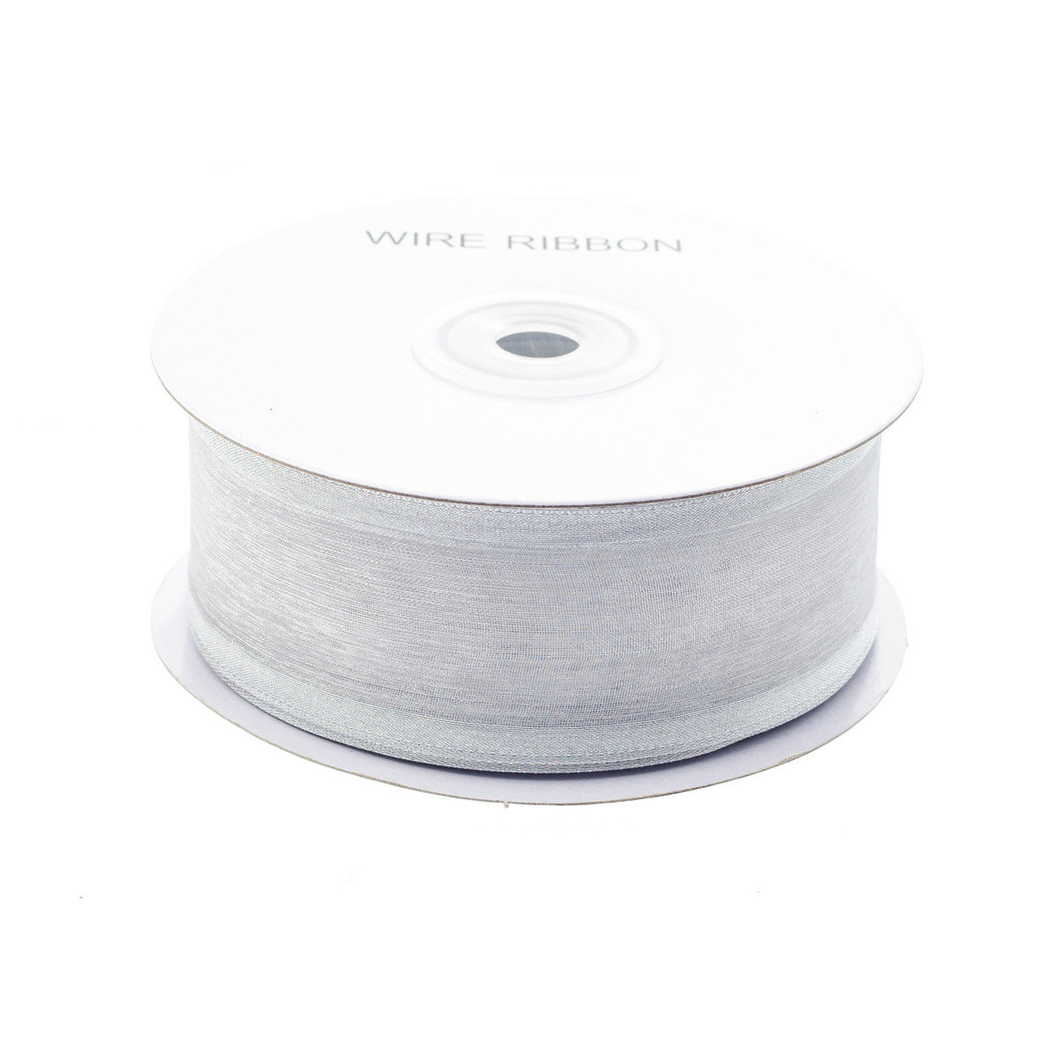 Silver w/Silver Edge - 1.5in x 25yd