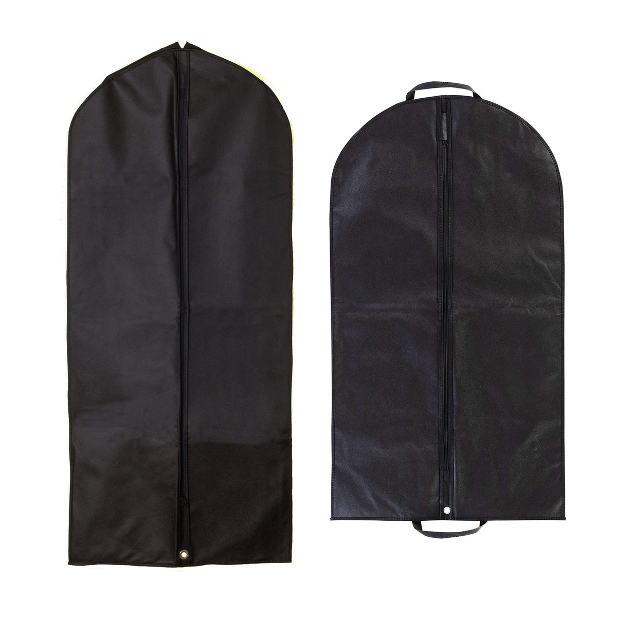 Image des sacs à vêtements noirs non tissés