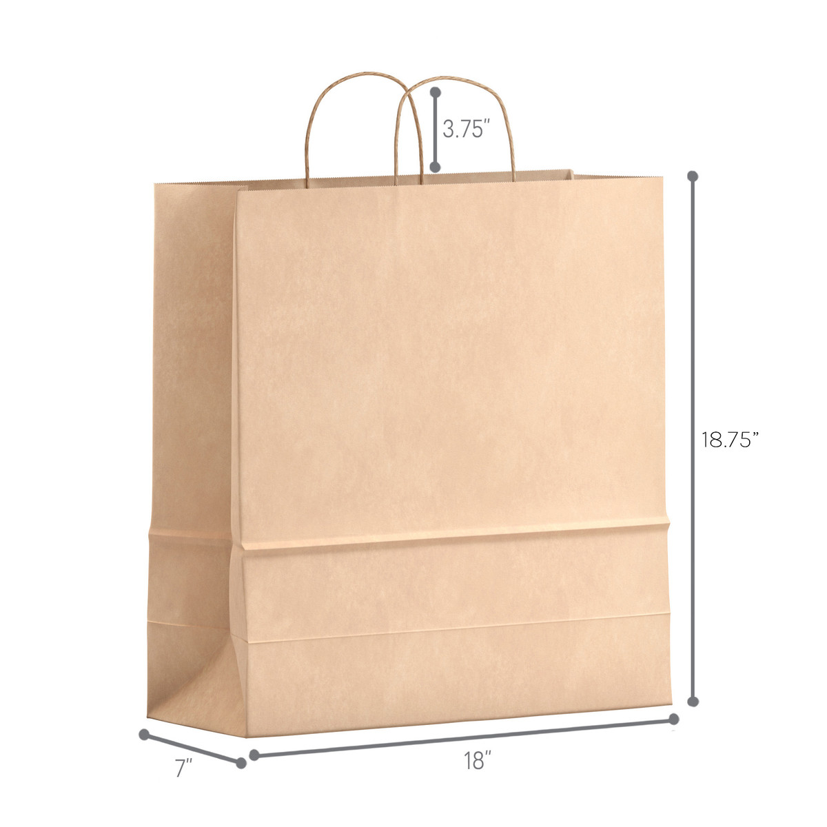 18 x 7 x 18.75in - Substitute Stock - 110gsm