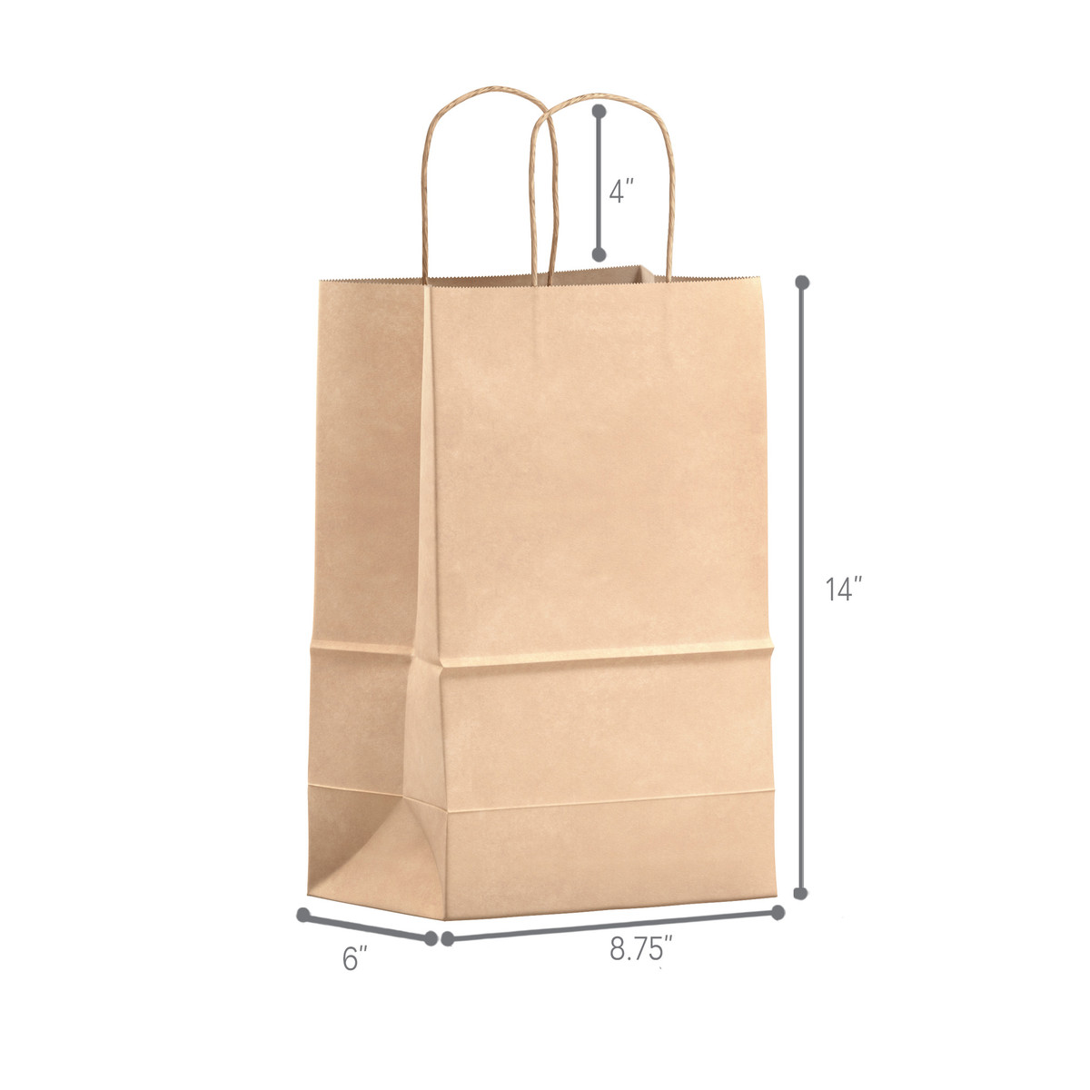 8.75 x 6 x 14in.