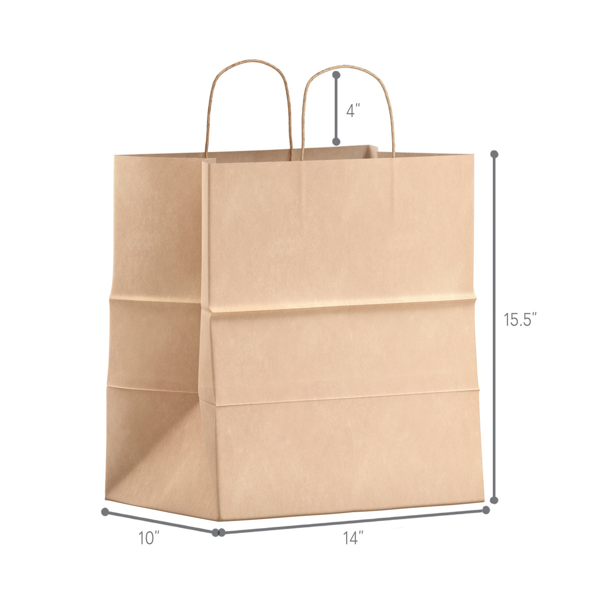14 x 10 x 15.5in.