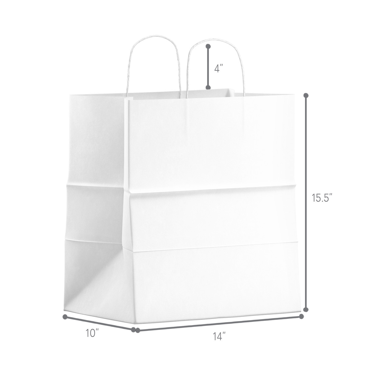 14 x 10 x 15.5in.