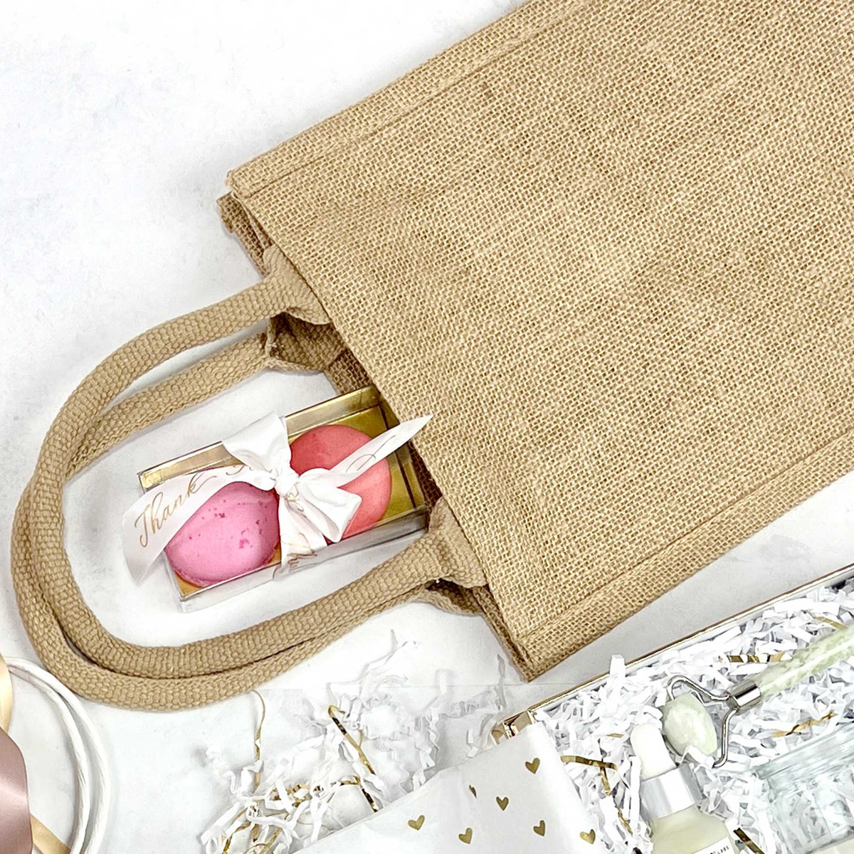 Image of Burlap Totes