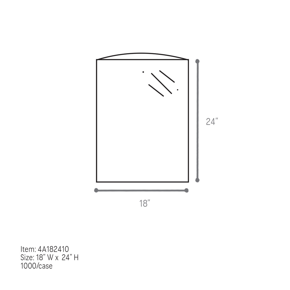 1.0 mil 18x24in. - Special Order