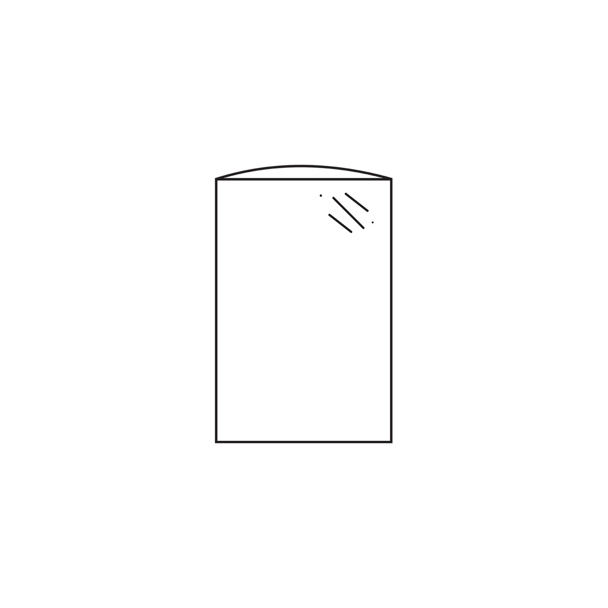 1 mil 8 x 12in.