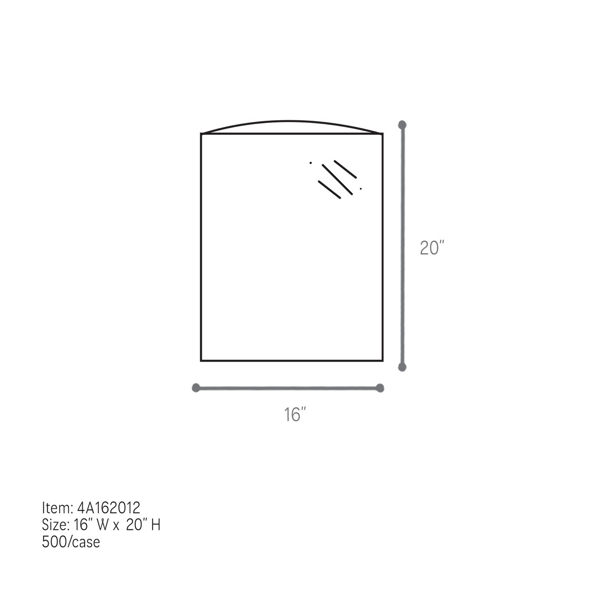 1.2 mil 16 x 20in. - Special Order