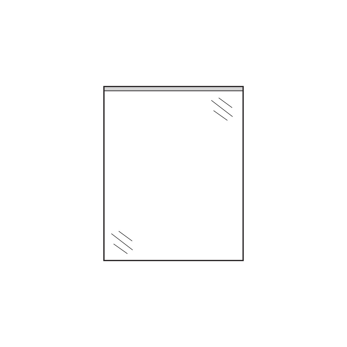8 x 10in.