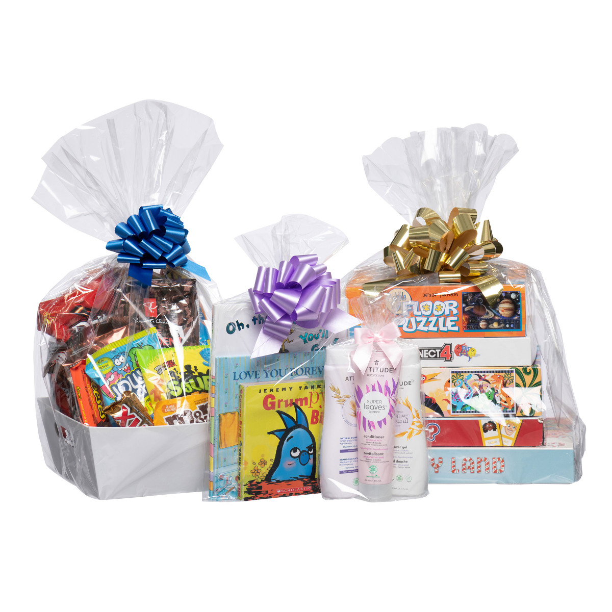 Image of Clear Candy & Basket Bags