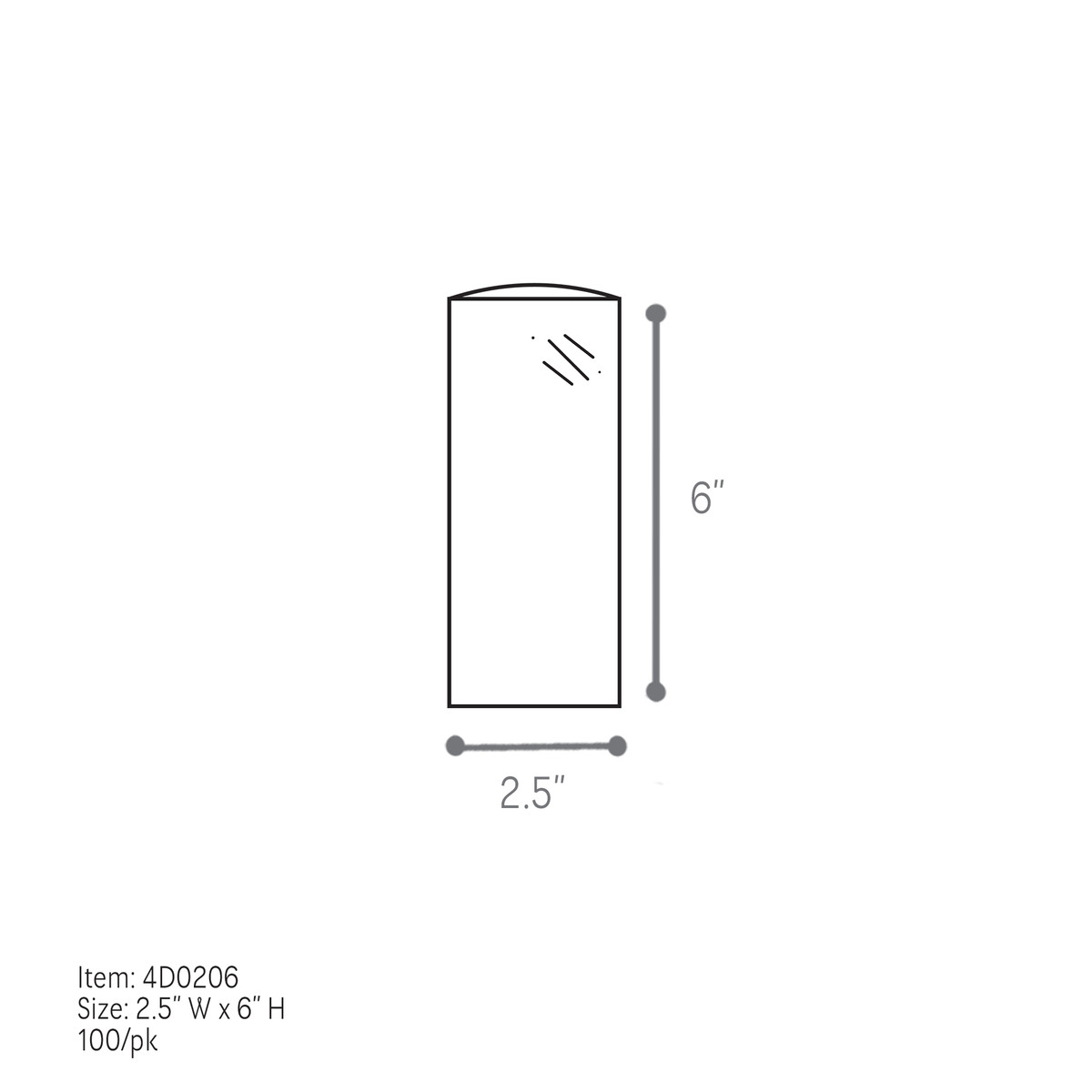 2.5 x 6in. 2.5 x 6in.