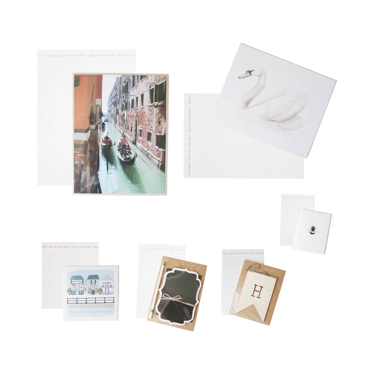 Image of Clear BOPP Self-Sealing Bags